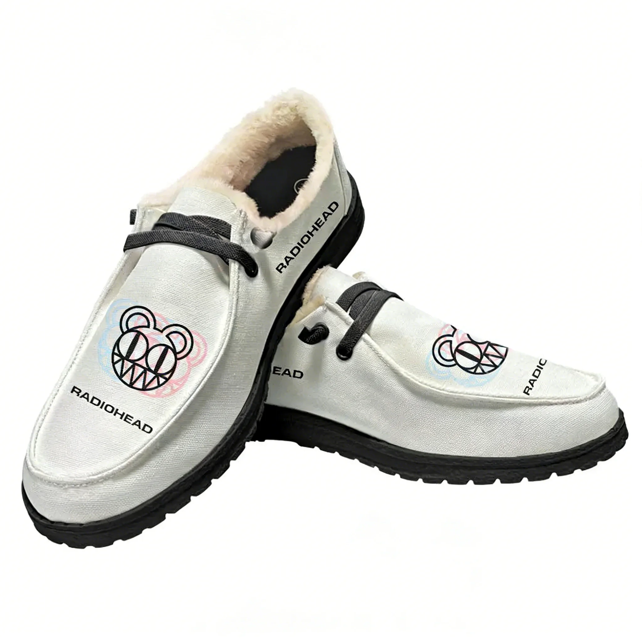 Outdoor Lighting Uplight - Radiohead Rock Band Flat Shoe Mens