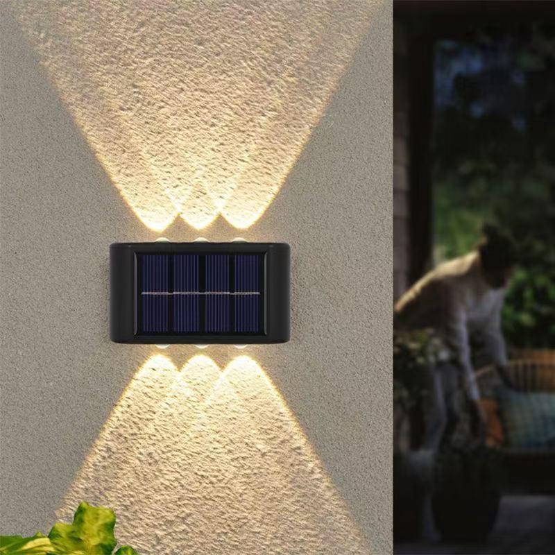 Outdoor Lighting Dusk To Dawn - Outdoor Waterproof Solar LED Wall Light