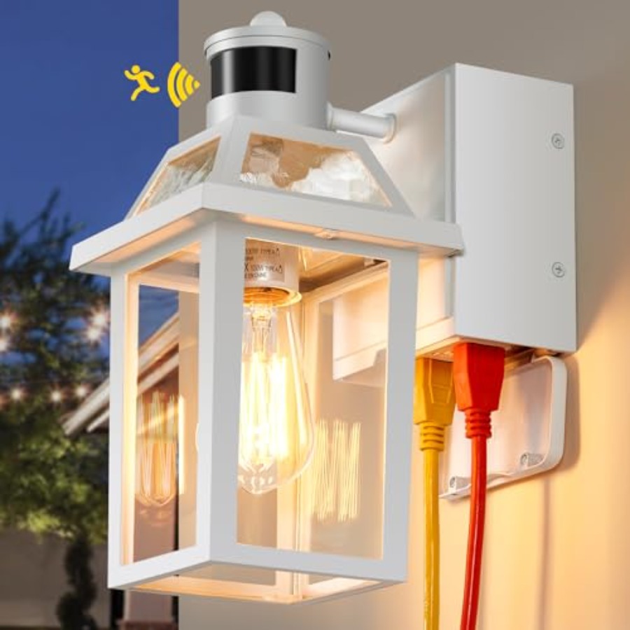 Porch Lights with GFCI Outlet, - Outdoor Lighting No Outlet ulasan dan harga