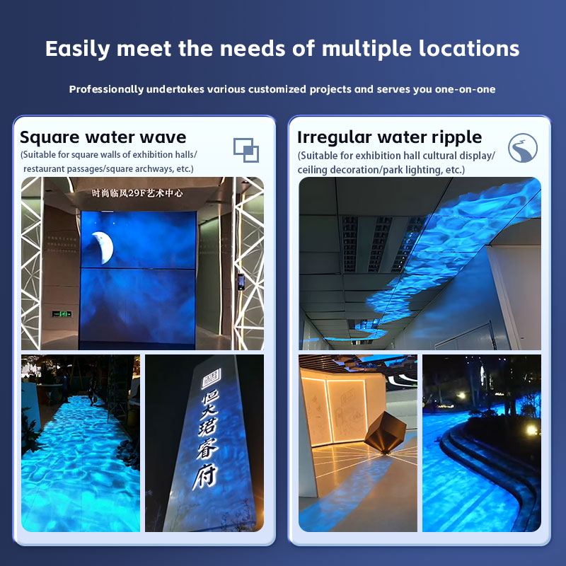 Square Water Ripple Projector  - Outdoor Lighting Effects ulasan dan harga