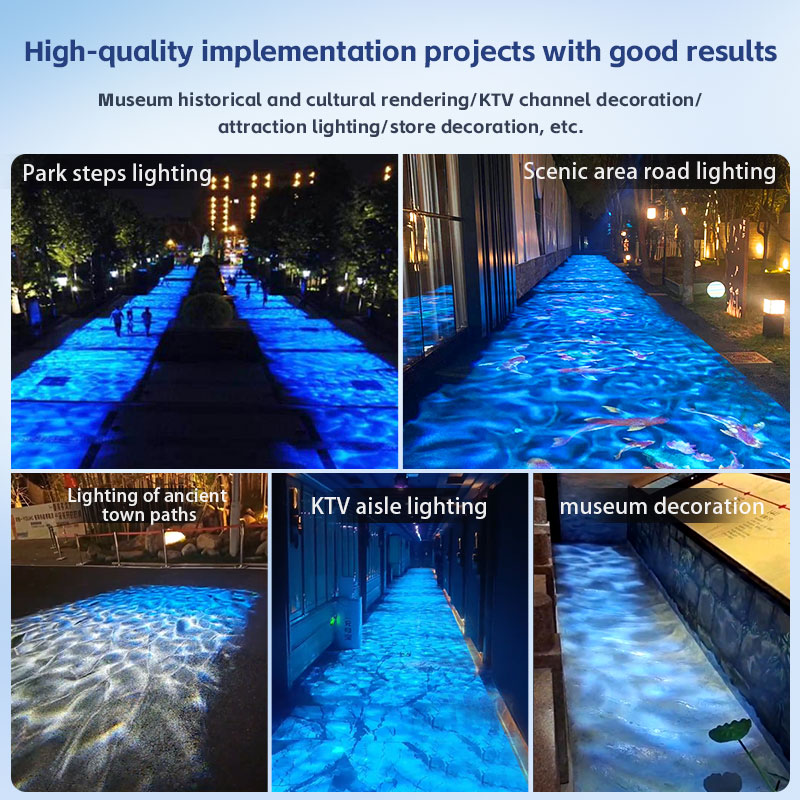 Square Water Ripple Projector  - Outdoor Lighting Effects ulasan dan harga