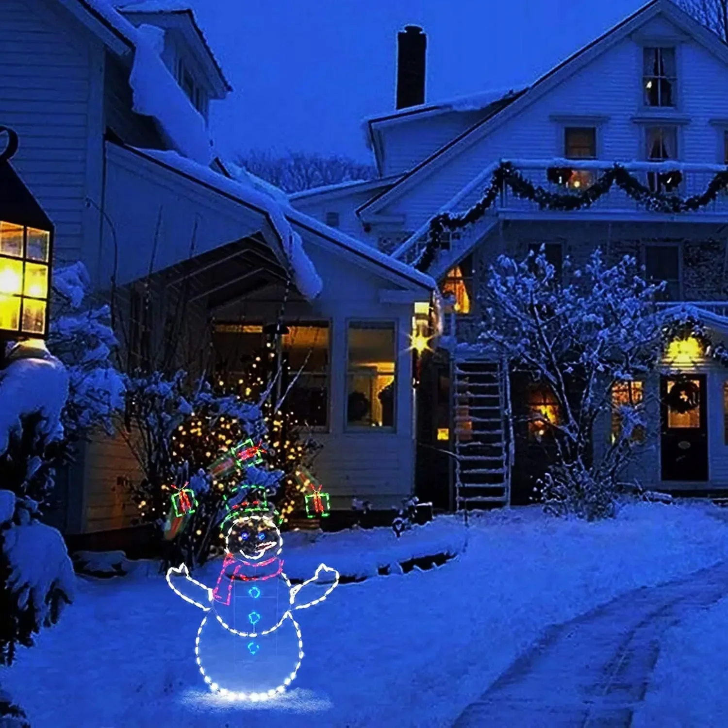 Animated Snowball Light LED Gl - Outdoor Lighting Effects ulasan dan harga