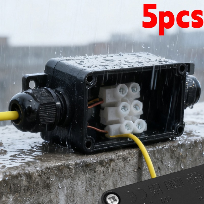 450V Outdoor Waterproof IP66 E - Outdoor Lighting Connectors ulasan dan harga