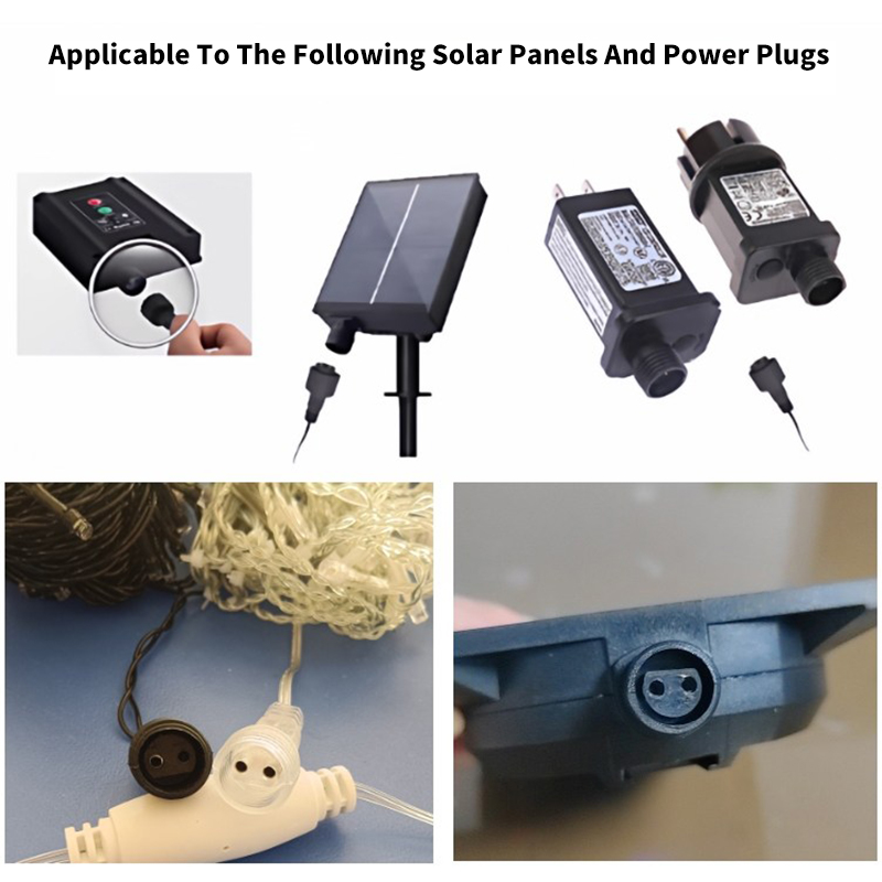 2Pin LED Connector With 25cm C - Outdoor Lighting Connectors ulasan dan harga