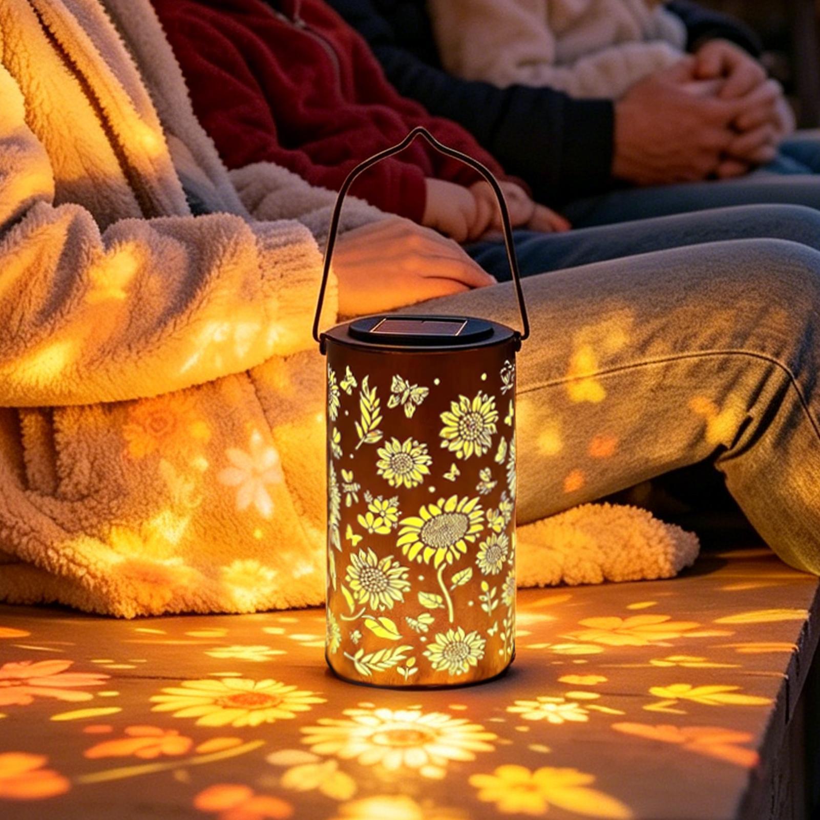 Sunflower Solar Lantern Weathe - Outdoor Lighting Yard ulasan dan harga