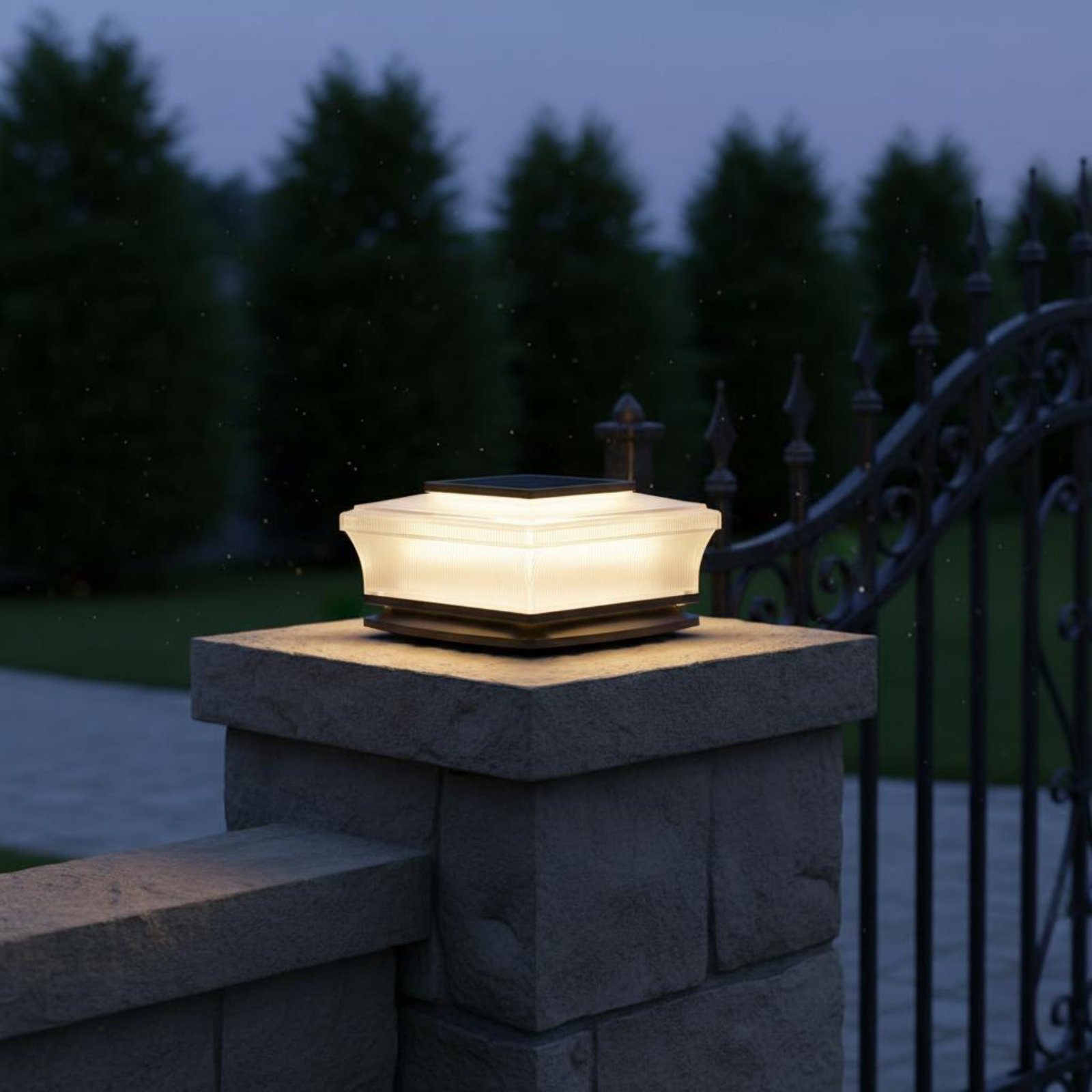 Solar Post Cap Light Wireless  - Outdoor Lighting Modern ulasan dan harga