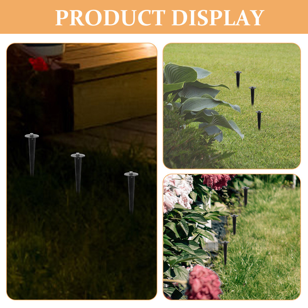 6Pcs Metal Solar Light Stakes  - Outdoor Lighting Ground Fixtures ulasan dan harga