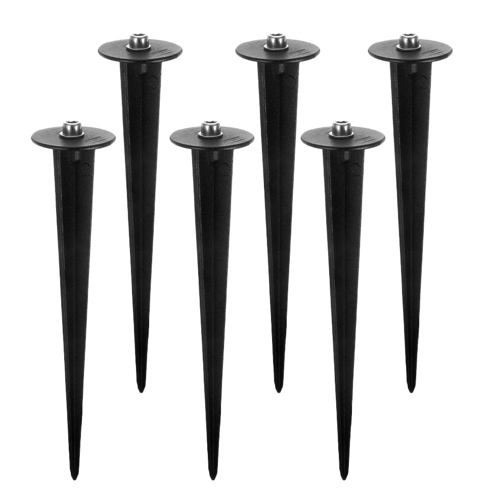 6Pcs Metal Solar Light Stakes  - Outdoor Lighting Ground Fixtures ulasan dan harga