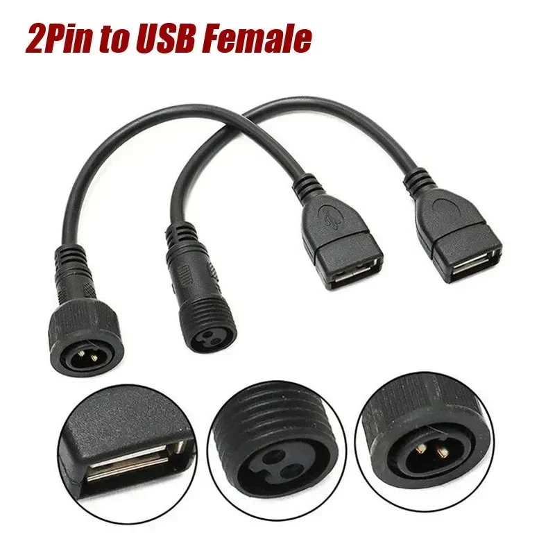Outdoor Waterproof 2 Pin to US - Outdoor Lighting Connectors ulasan dan harga