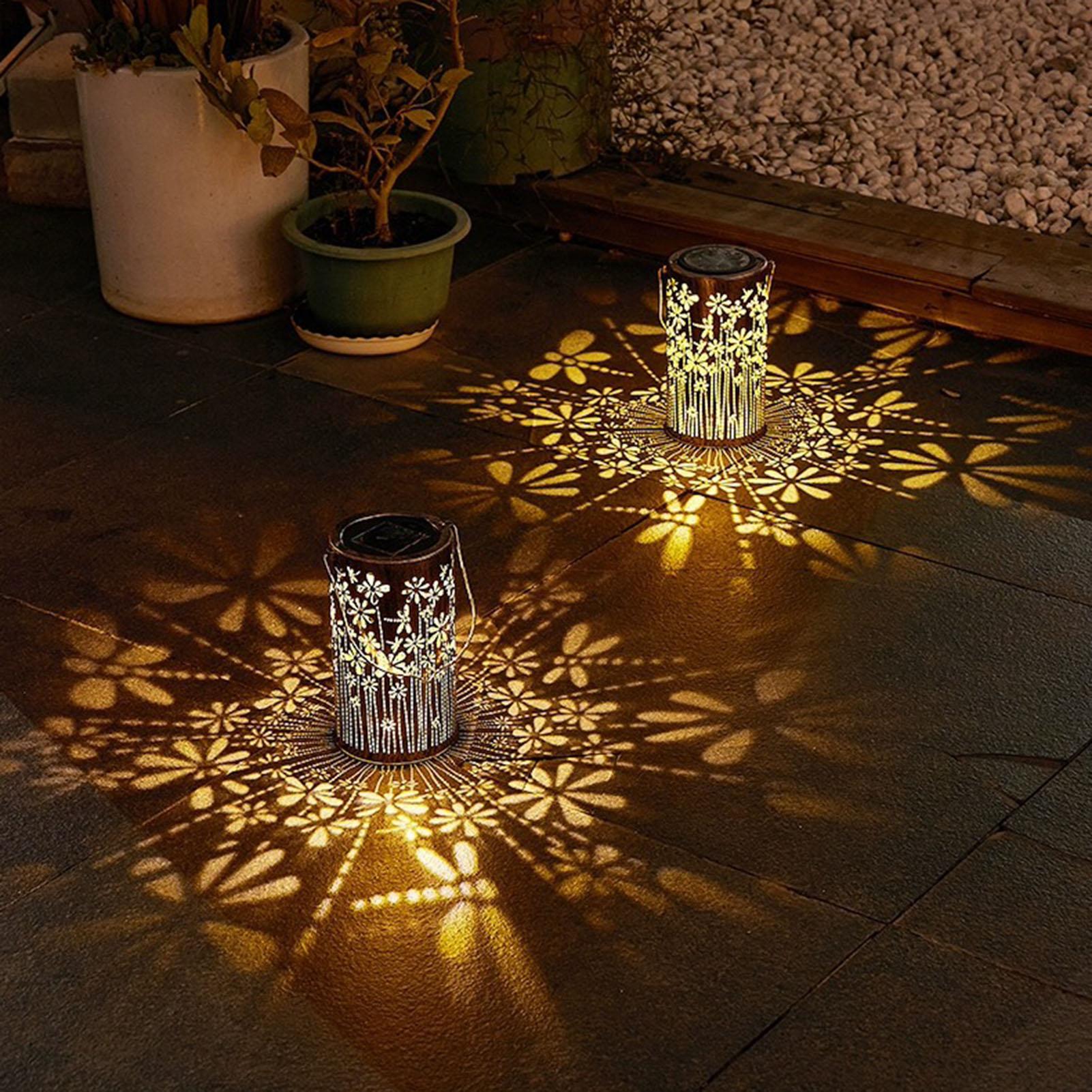 Solar Hangings Lantern Waterpr - Outdoor Lighting Yard ulasan dan harga