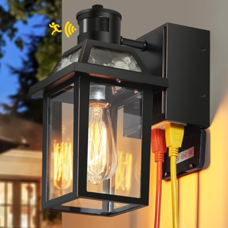 Porch Lights with GFCI Outlet, - Outdoor Lighting No Outlet ulasan dan harga