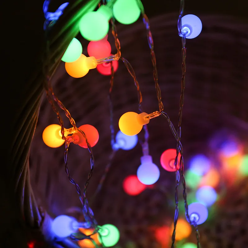 10M USB/Battery Power Ball LED - Outdoor Lighting Effects ulasan dan harga