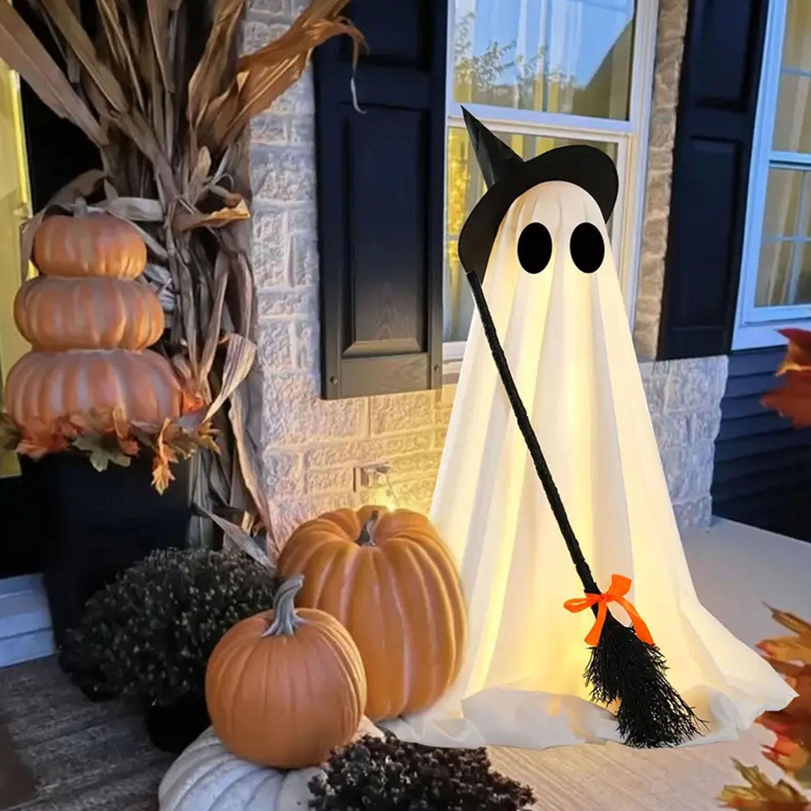 Light Up Ghost Decorations Out - Outdoor Lighting Halloween ulasan dan harga