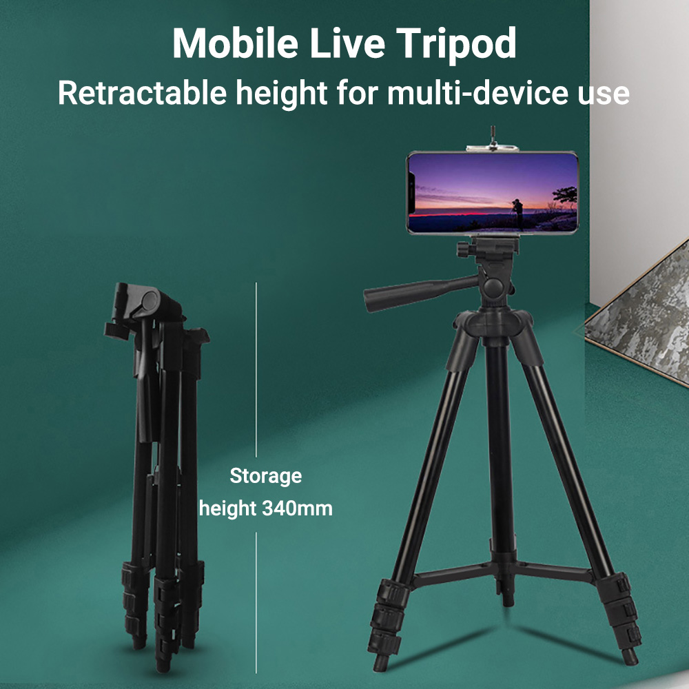 Adjustable Aluminum Tripod Sta - Outdoor Lighting Setup Photography ulasan dan harga