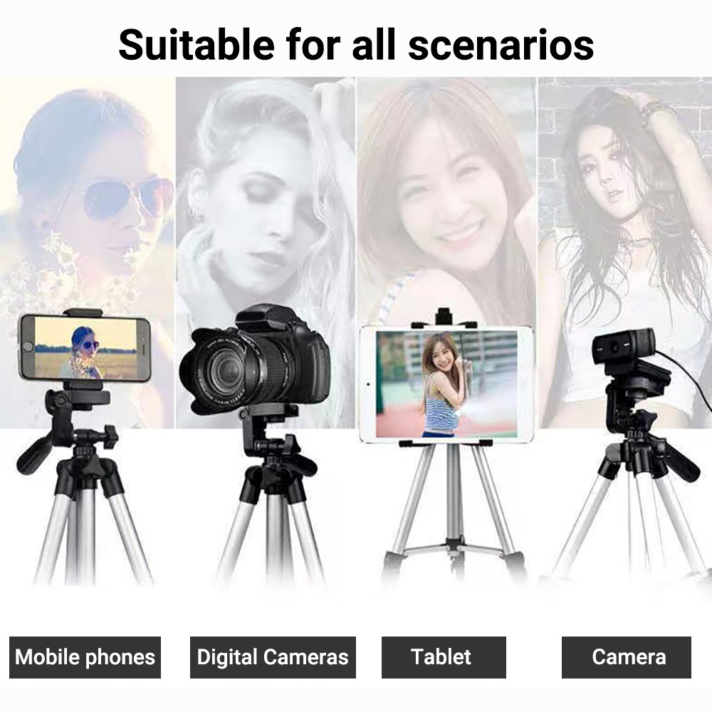 Adjustable Aluminum Tripod Sta - Outdoor Lighting Setup Photography ulasan dan harga