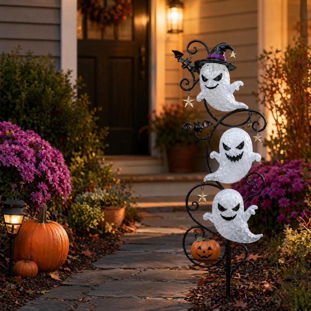 Halloween Waterproof LED Groun - Outdoor Lighting Halloween ulasan dan harga