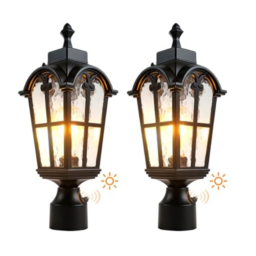 Sensor Outdoor Post Lights Wat - Outdoor Lighting Waterproof ulasan dan harga