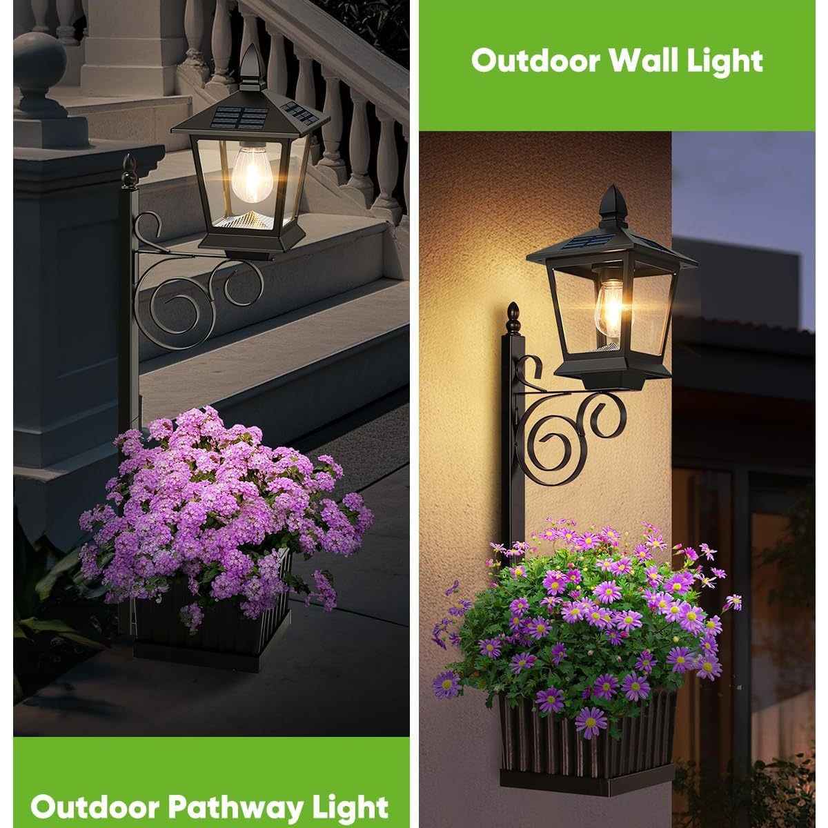 2 in 1 Solar Planter Lamp Wate - Outdoor Lighting Waterproof ulasan dan harga