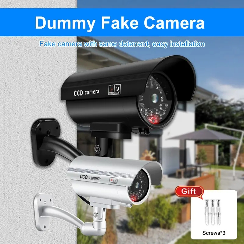 1PC Dummy Security Camera Watr - Outdoor Lighting Cable ulasan dan harga