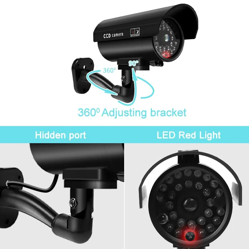 1PC Dummy Security Camera Watr - Outdoor Lighting Cable ulasan dan harga