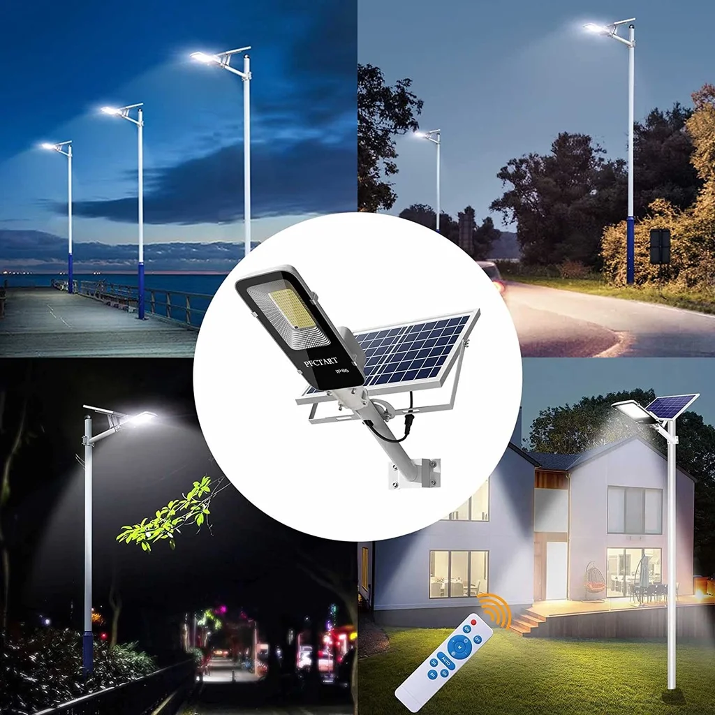 200W Powerful Solar Light Outd - Outdoor Lighting Dusk To Dawn ulasan dan harga