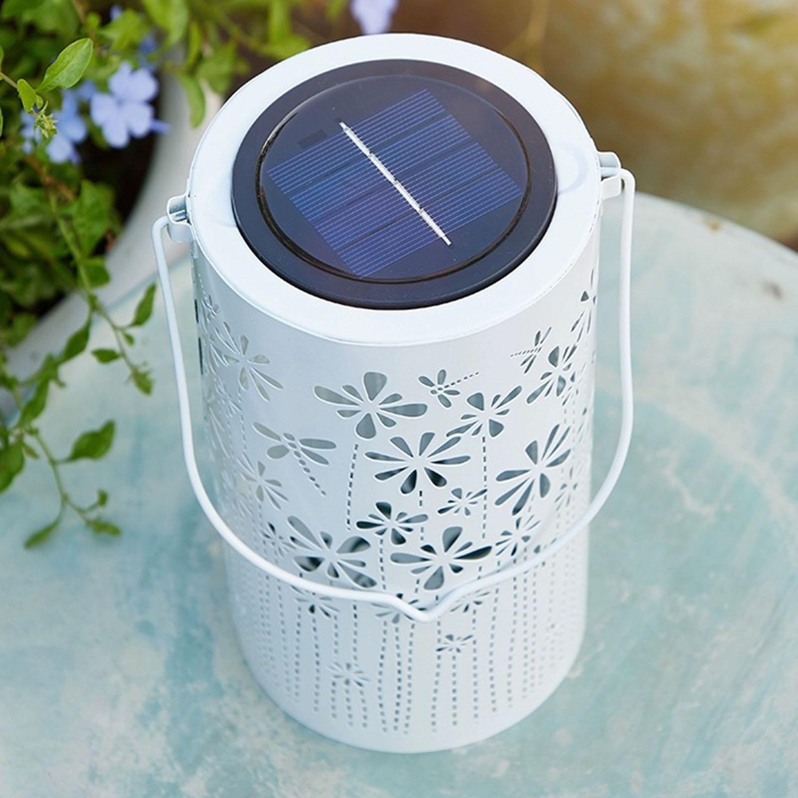 Solar Lanterns Colorful Metal  - Outdoor Lighting Yard ulasan dan harga