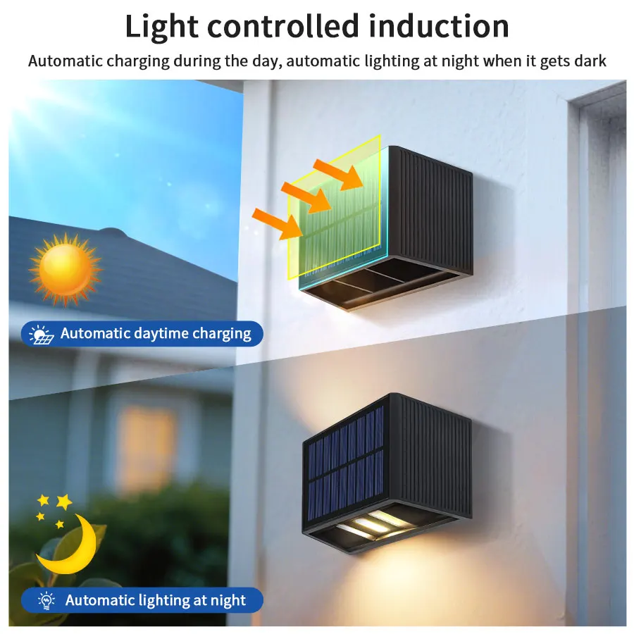 Outdoor Solar Fence Light LED  - Outdoor Lighting Dusk To Dawn ulasan dan harga