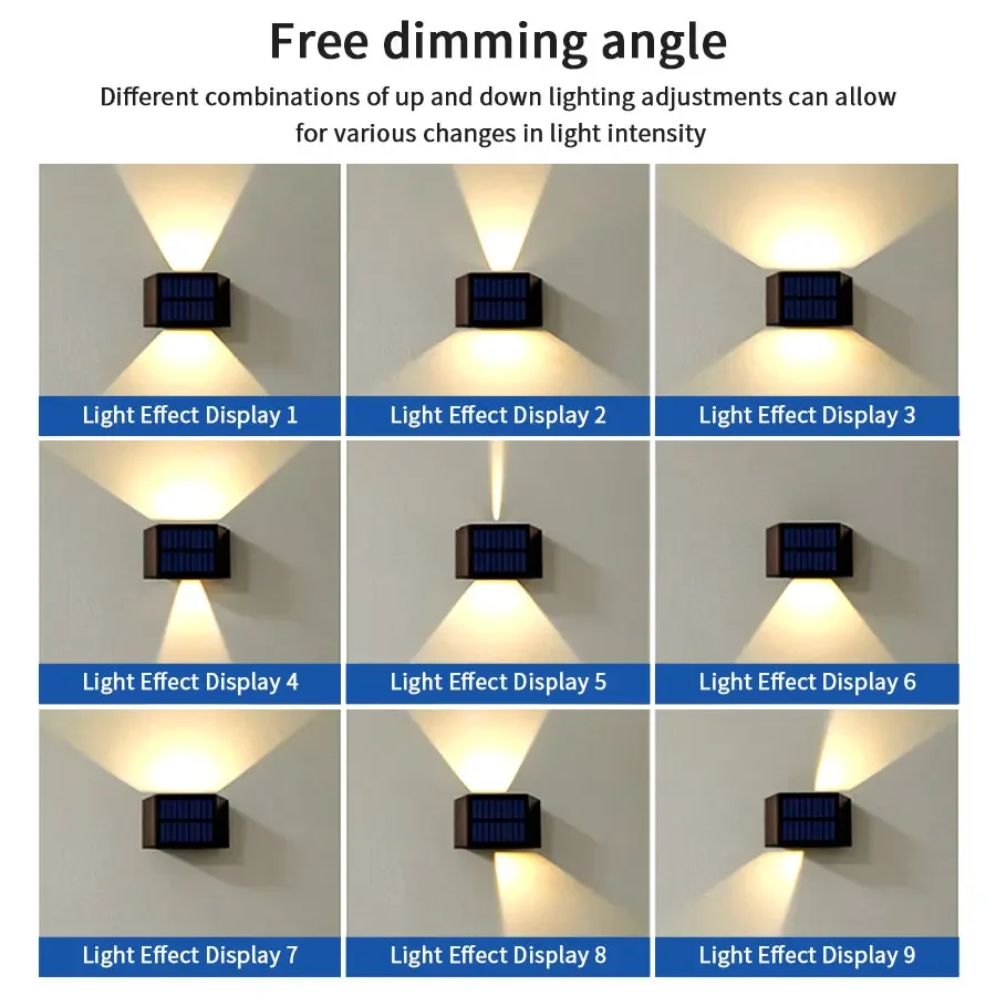 Outdoor Solar Fence Light LED  - Outdoor Lighting Dusk To Dawn ulasan dan harga