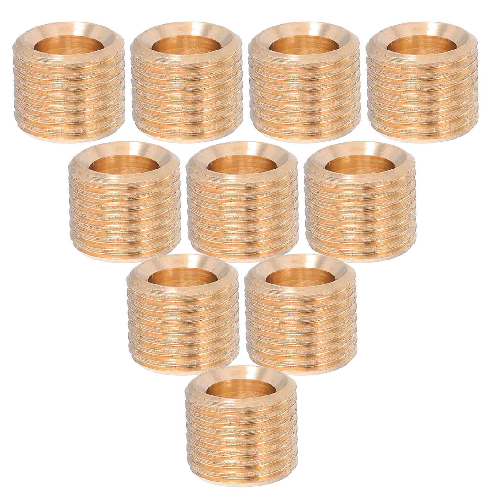 10Pcs M10 Pure Copper Hollow F - Outdoor Lighting Connectors ulasan dan harga