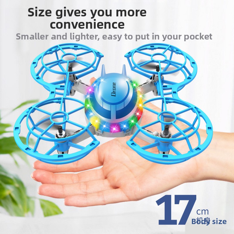 Mini RC Drone with LED Lights, - Outdoor Lighting Cable ulasan dan harga