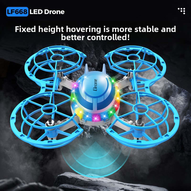 Mini RC Drone with LED Lights, - Outdoor Lighting Cable ulasan dan harga