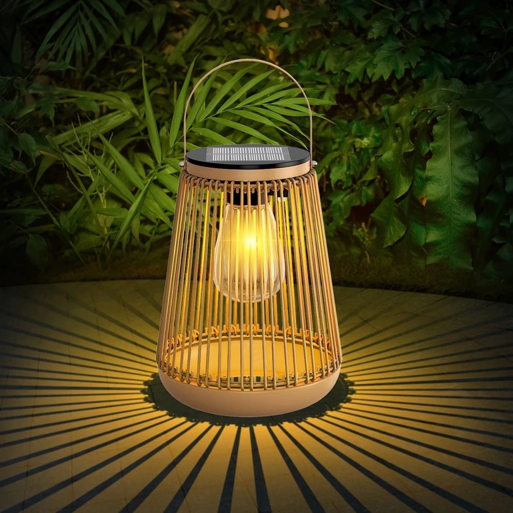 IP65 Waterproof Solar Rattan L - Outdoor Lighting Waterproof ulasan dan harga