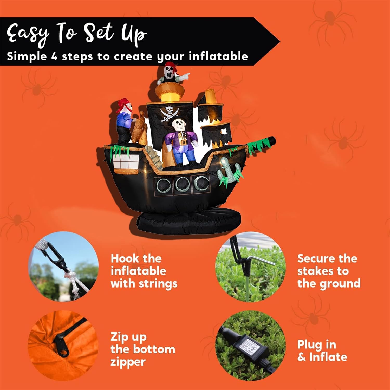 Outdoor Halloween Inflatable P - Outdoor Lighting Halloween ulasan dan harga