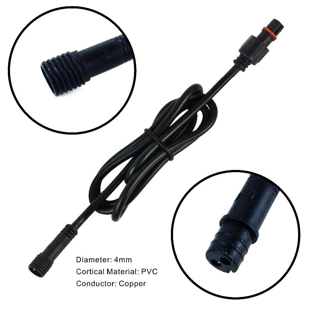 2pin DC LED Cable 1 Metre Exte - Outdoor Lighting Connectors ulasan dan harga