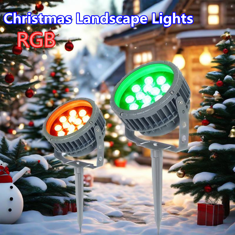 RGB LED Lamp Outdoor Exterior  - Outdoor Lighting Ground Fixtures ulasan dan harga