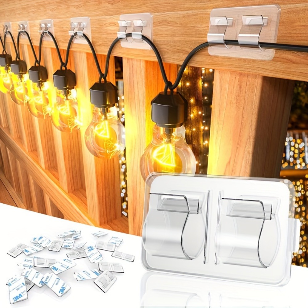 4/10pcs Hooks for Outdoor Stri - Outdoor Lighting Cable ulasan dan harga