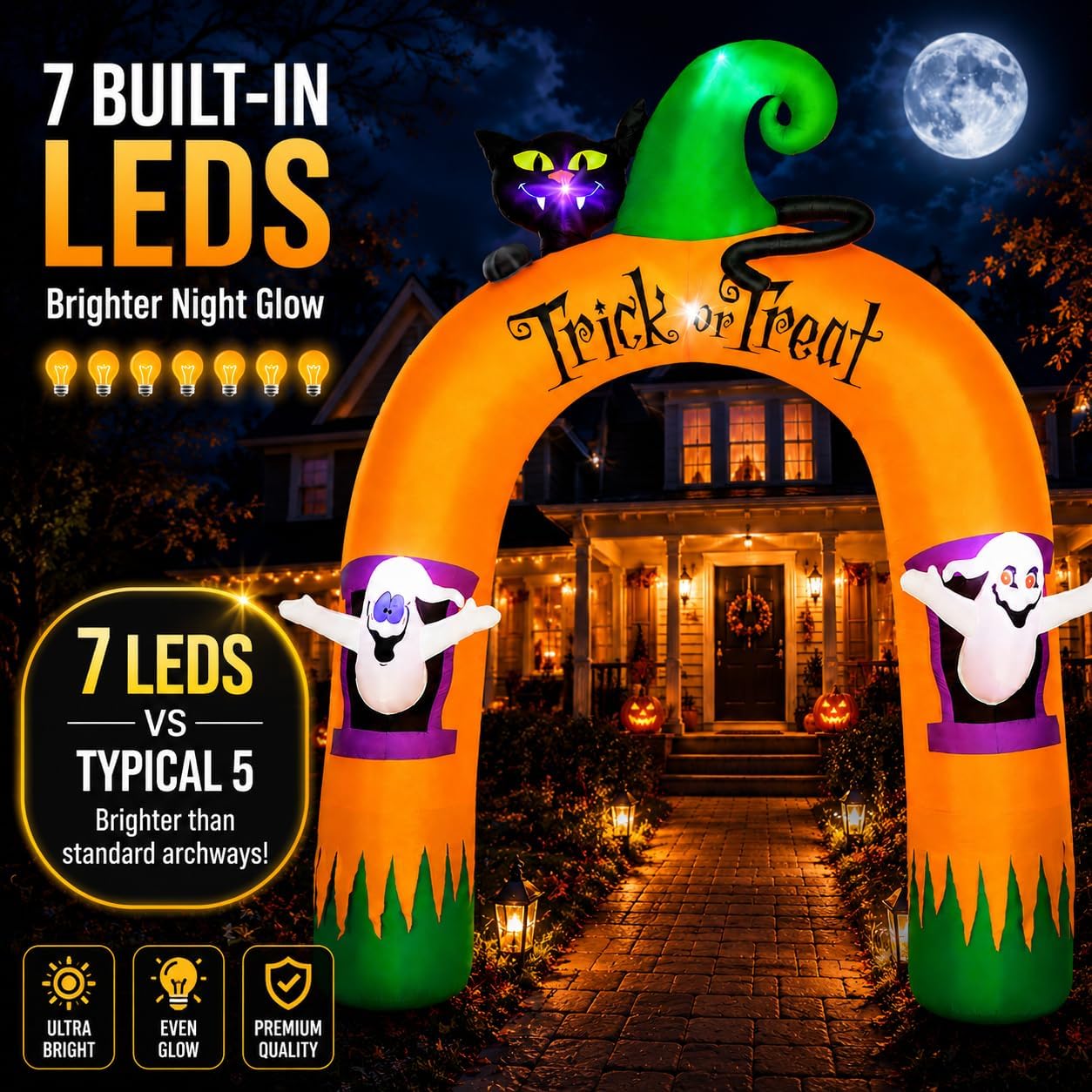 Halloween Inflatable Archway 1 - Outdoor Lighting Halloween ulasan dan harga