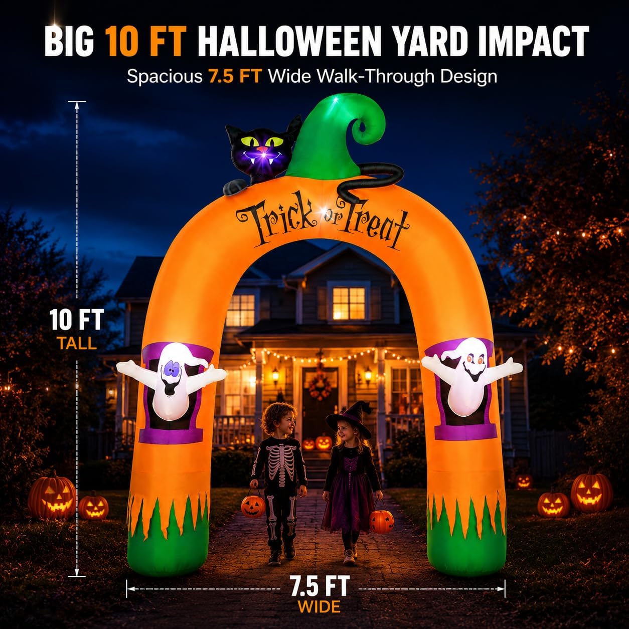Halloween Inflatable Archway 1 - Outdoor Lighting Halloween ulasan dan harga