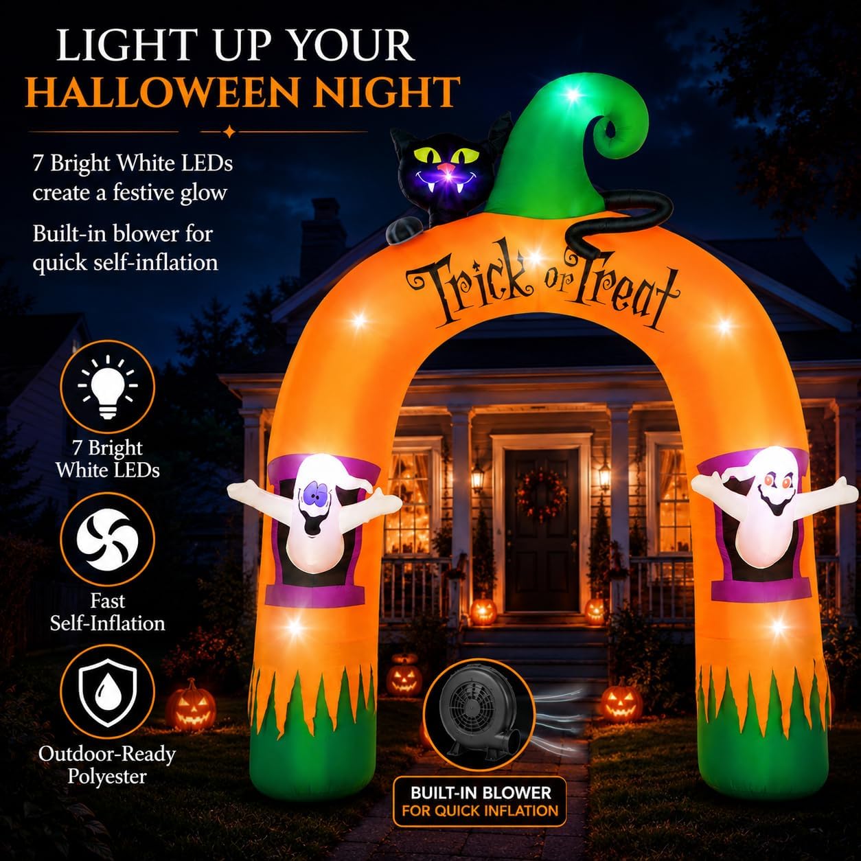 Halloween Inflatable Archway 1 - Outdoor Lighting Halloween ulasan dan harga