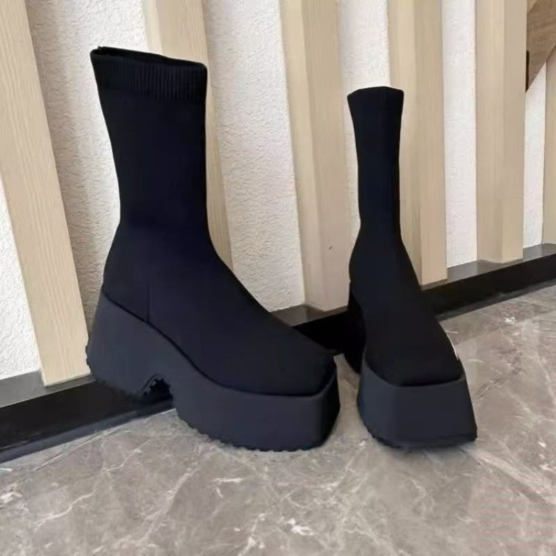 Women's Platform Boots Square  - Outdoor Lighting Modern ulasan dan harga