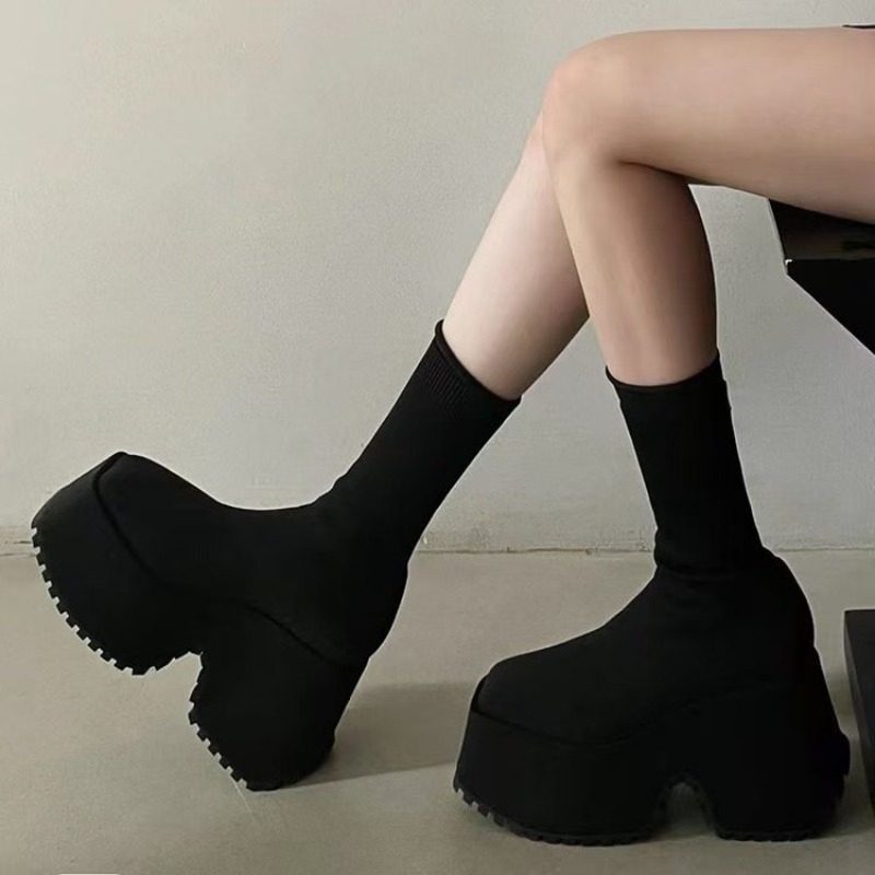 Women's Platform Boots Square  - Outdoor Lighting Modern ulasan dan harga
