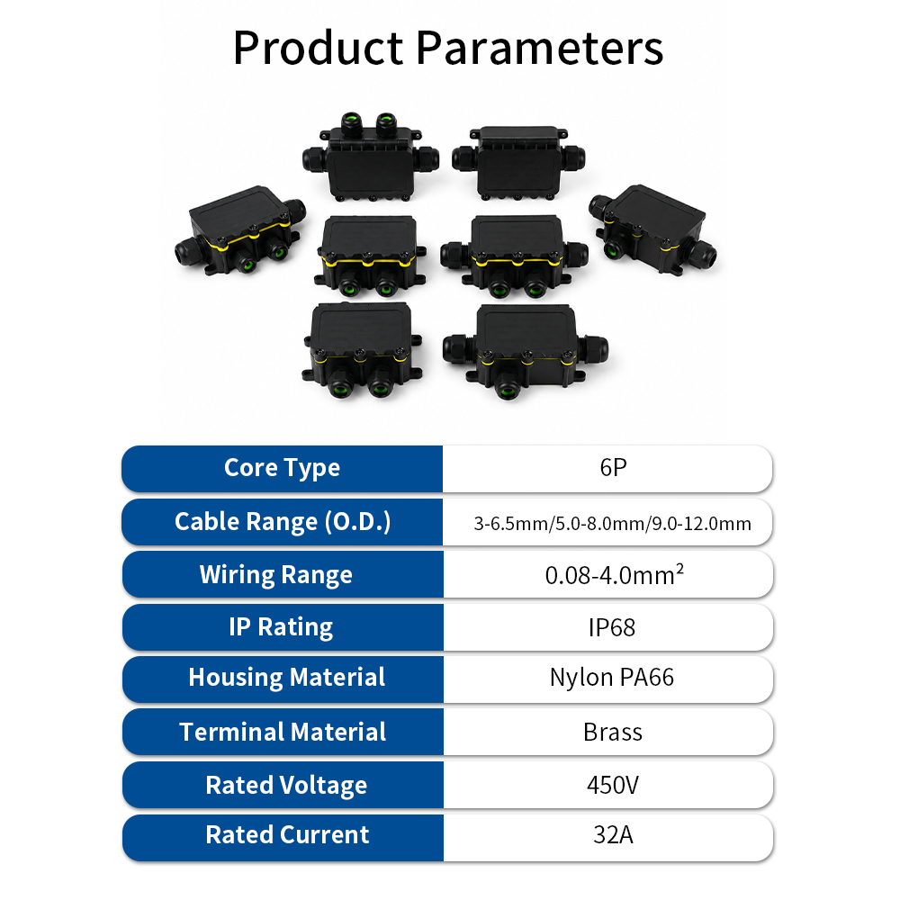 IP68 Waterproof Junction Box 2 - Outdoor Lighting Connectors ulasan dan harga