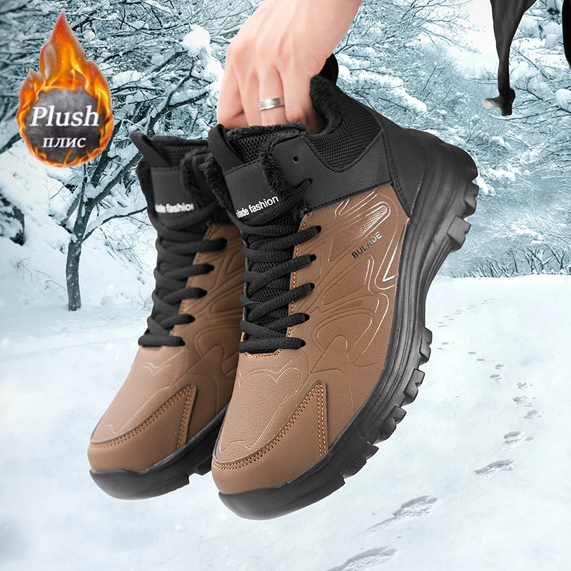 ELUVA Men Snow Boots Waterproo - Outdoor Lighting Uplight ulasan dan harga