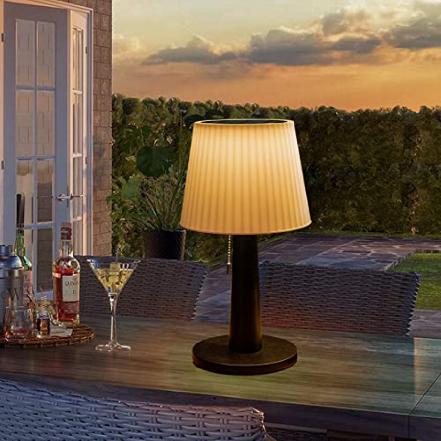Solar Table Lamps Outdoor Indo - Outdoor Lighting Waterproof ulasan dan harga