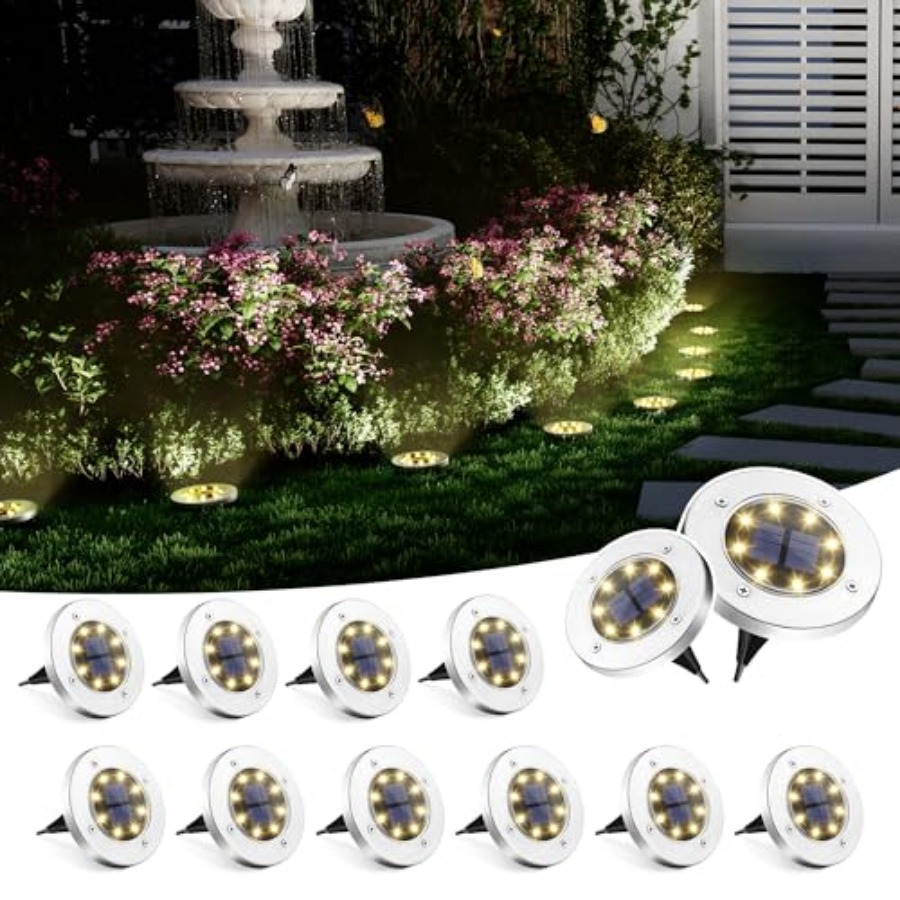 Solar Ground Lights Solar Ligh - Outdoor Lighting Yard ulasan dan harga