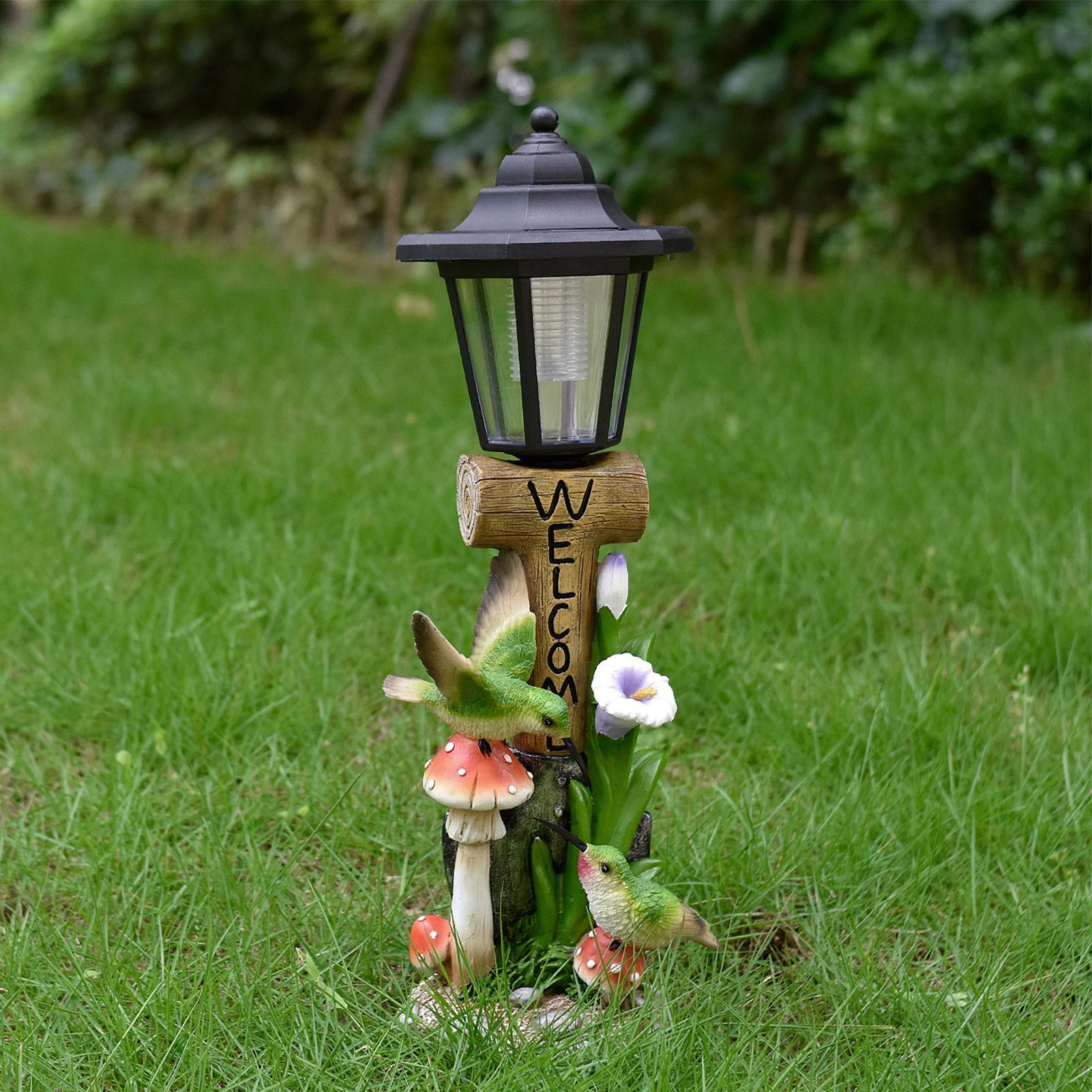 Garden Statues Light Up Auto O - Outdoor Lighting Yard ulasan dan harga