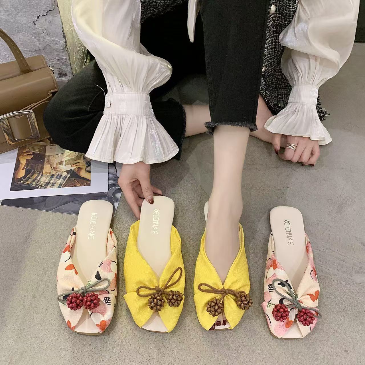 Summer Baotou half-slipper wom - Outdoor Lighting Modern ulasan dan harga