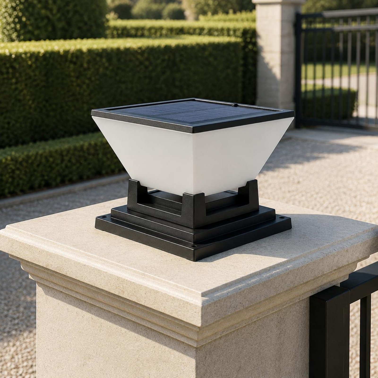 Solar Post Light Water Resista - Outdoor Lighting Modern ulasan dan harga