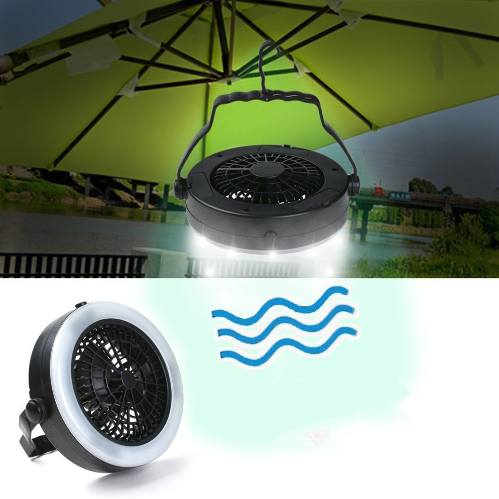 USB Powered 3-in-1 Camping Fan - Outdoor Lighting No Outlet ulasan dan harga