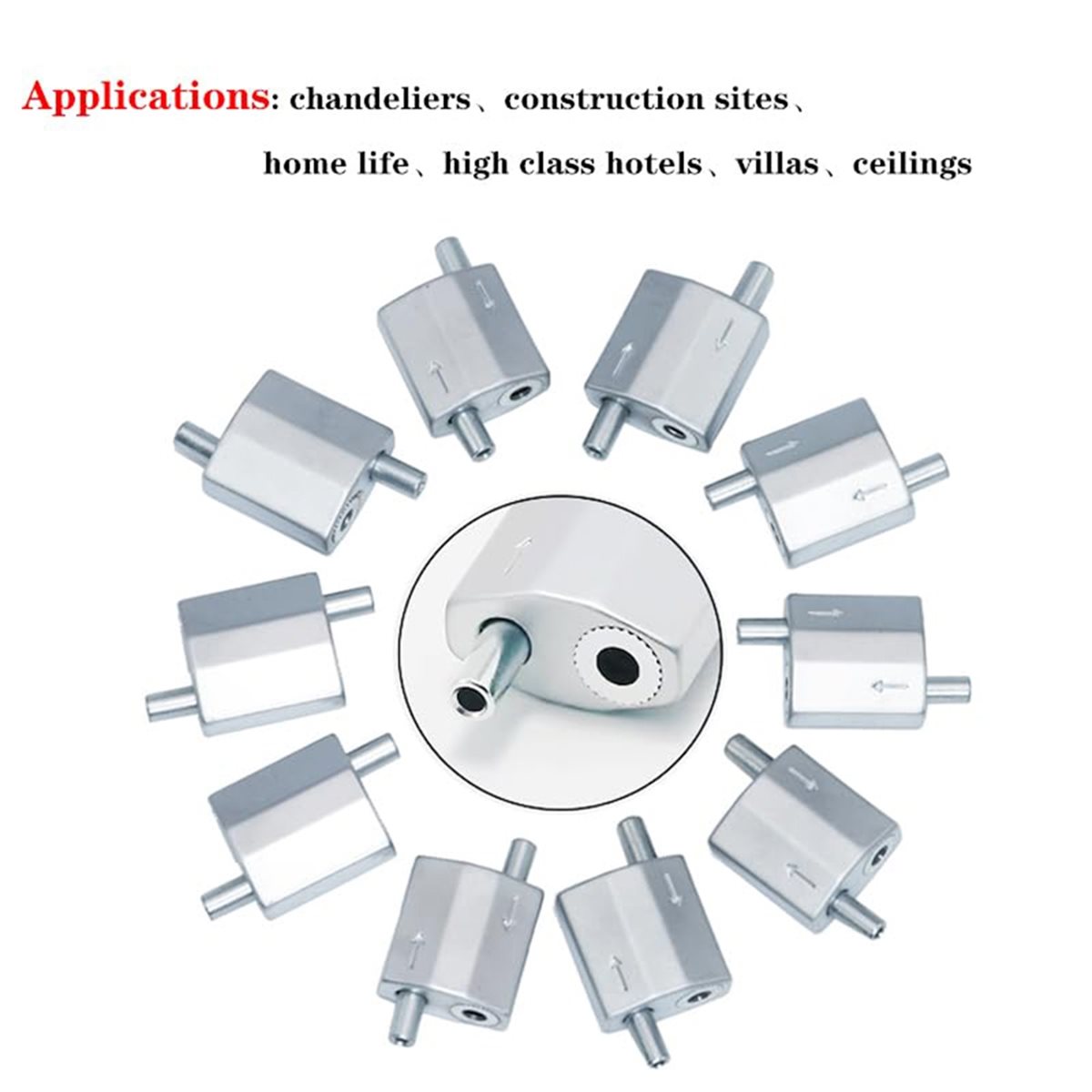 618 Mega Sale 10Pcs Stainless  - Outdoor Lighting Cable ulasan dan harga